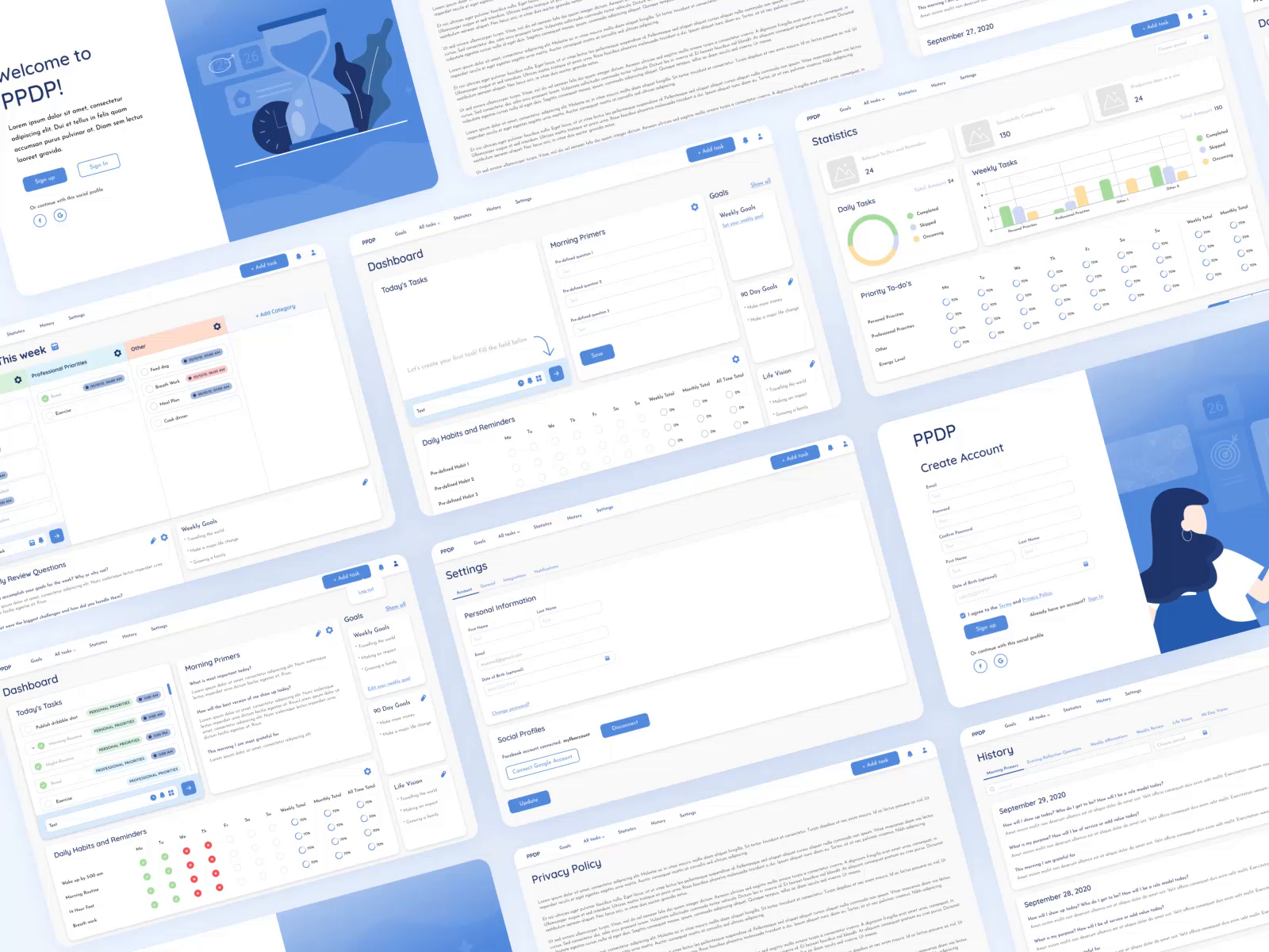 PPDP Planner | Task Creating by Tatsiana Tsitavets for Softvoya on Dribbble