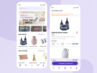 Shopping app graphic design shopping app ui uiux design