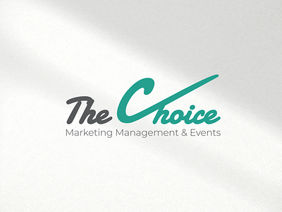 The Choice branding graphic design logo