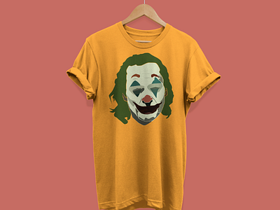 JOKER MOVIE TEE apparel clown fashion joaquinnpheonix joker movie portrait t shirt yellow