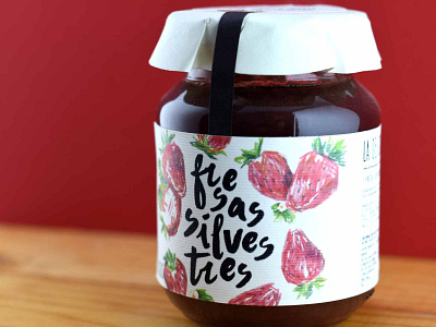 La Deliciosa branding colors handmade illustration label design packaging