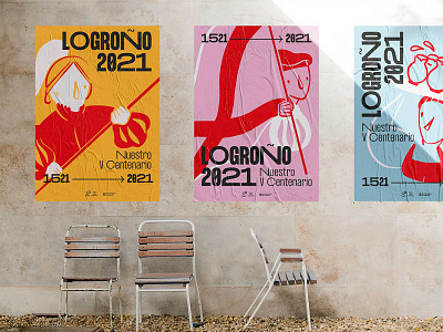 Logroño 2021 design graphic design illustration poster