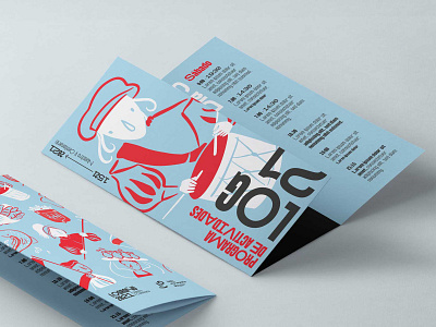 Logroño 2021 design flyer graphic design illustration