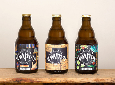 Impía Craft Beer - Varieties beer beer branding beer label bottle cerveza design drink drinking envase etiqueta illustration ilustración label logo logotype packaging spain