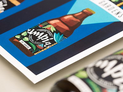 Impía Craft Beer - Illustrations bebida beer brewery cerveza craft beer diseño drink etiqueta graphic design illustration ilustración label lettering logo logotype spain