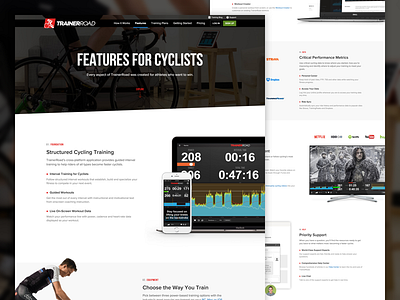 Features Webpage Revamp brand design responsive ui web website