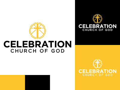 Celebration Church of God adobe illustrator church church branding church logo identity illustration logo logodesign minimal