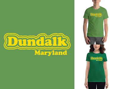 Dundalk 70's Style Design 70s 70sdesign apparel design dundalk maryland shirt design tshirt design