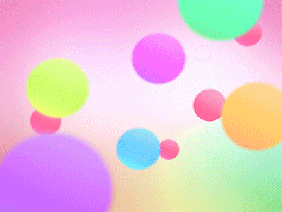 Bubbles 400x300 animation bubbles colors intro motion graphics