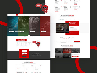 MBIS - Website Project branding clean design dribbble illustration technology ui ux web