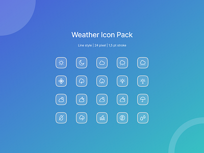 Weather Icon Pack