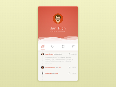 #Design Marathon 10# Dribbble Profile