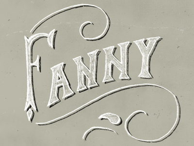 Fanny Hand Lettering