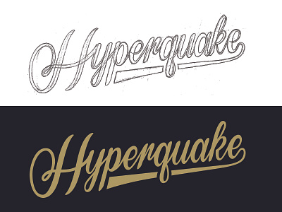 Hyperquake Script cursive drawing hand lettering hyperquake lettering moegly nicholas moegly progress script sketch