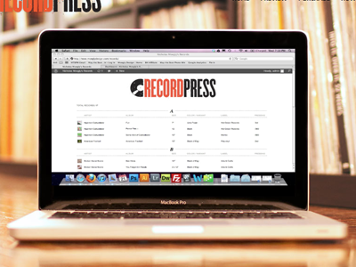 RecordPress WordPress Theme