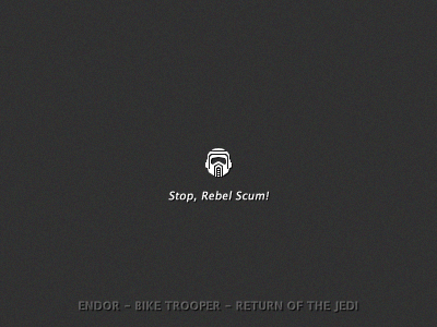 Star Wars: Episode VI - Endor Bike Trooper