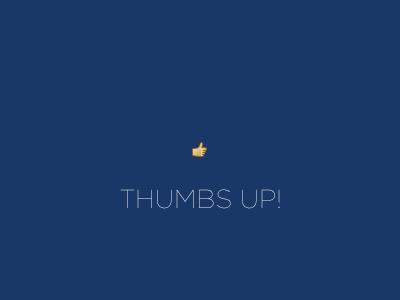 Thumbs Up animated facebook gif icon like thumb
