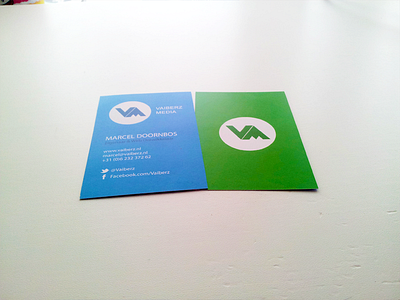 Vaiberz Media Business cards