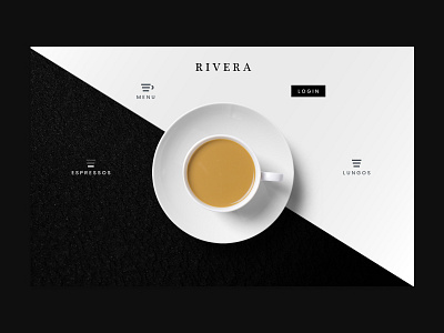 Ui Design for a coffee shop coffee desktop interface mobile responsive ui uidesign