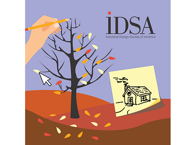 Sticker for IDSA Competition vector vectorart