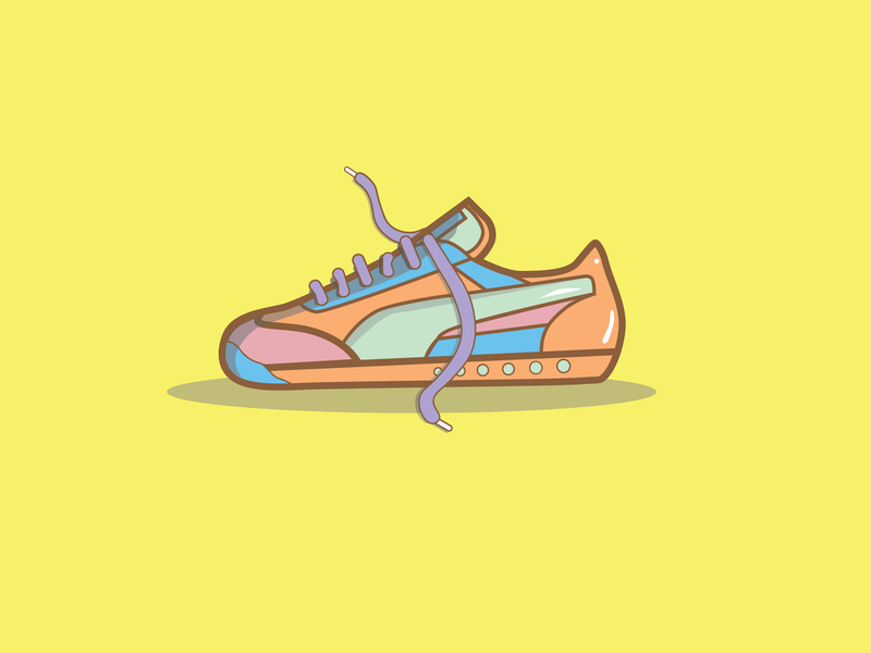 Untied Shoes by Jasmine Smith on Dribbble