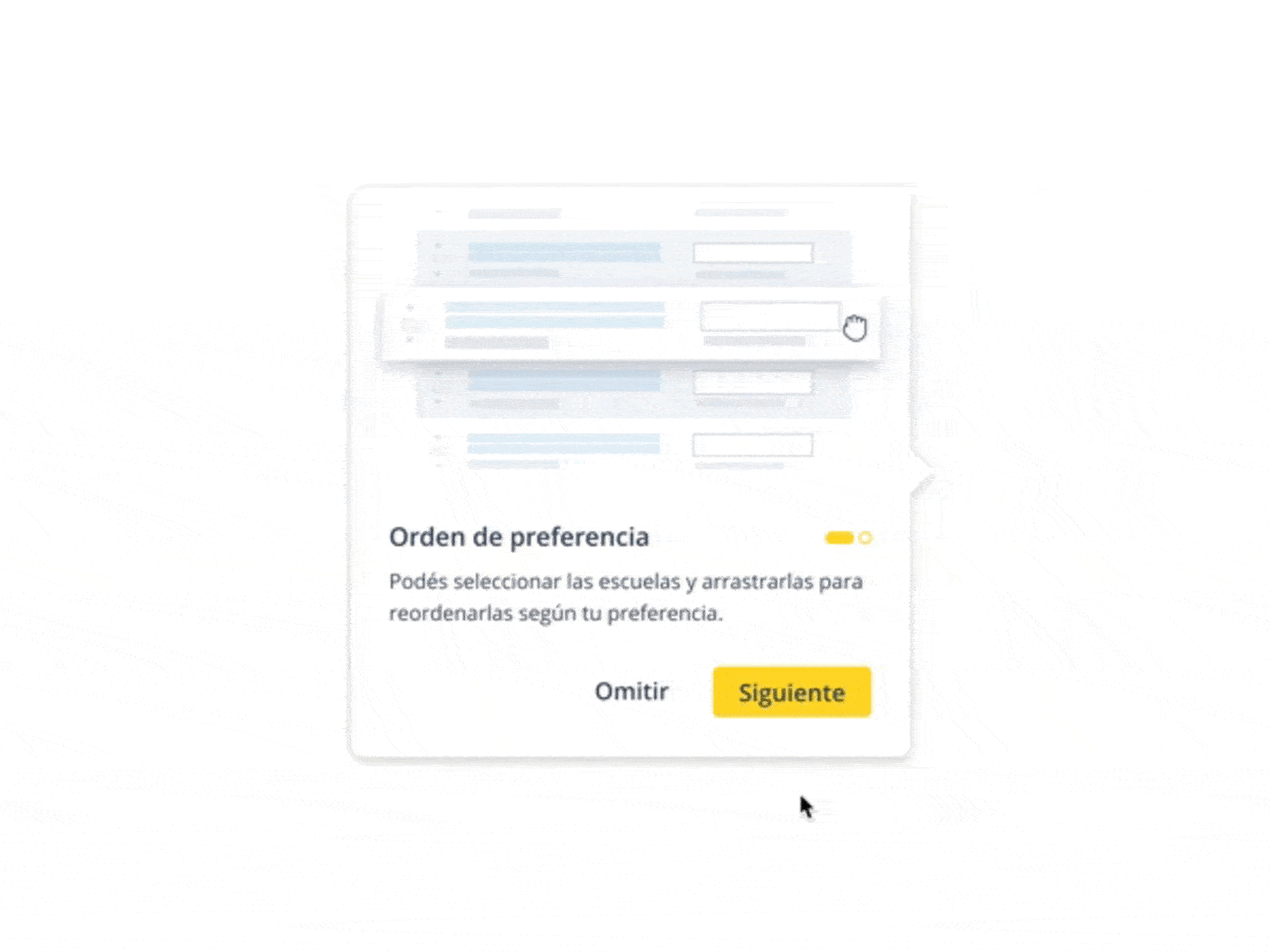 Onboarding adobe xd animation design fadu gif minimal onboarding prototype ui visual design yellow