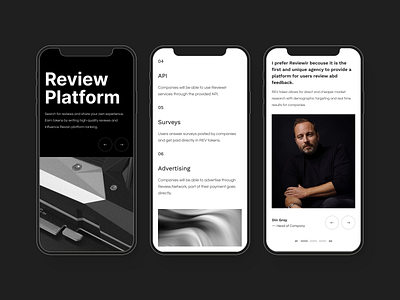 Review Platform - Responsive