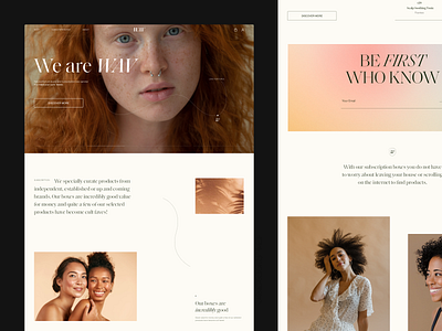 WAV - Website color design landing page web