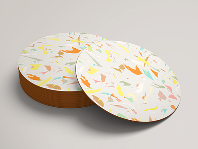 Terrazzo coasters