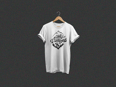 Hills & Valleys T-shirt design for Tauren Wells design graphic design merch merch design tshirt design
