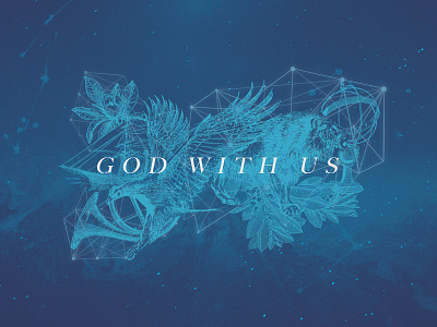 God With Us Sermon Series Art design graphic design series series graphic sermon series