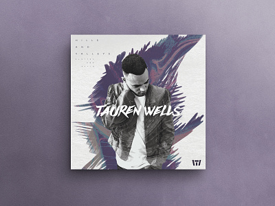 Tauren Wells Hills & Valleys Cover Art album art album artwork cover art cover design design graphic design