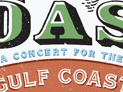 COAST Concert Poster