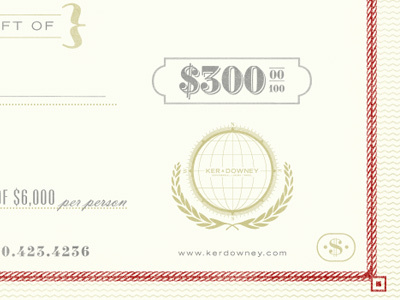 Gift Certificate