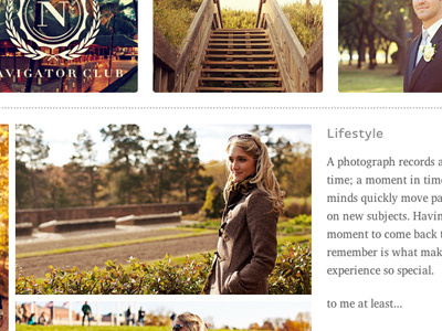 New Personal Site design launch new photography website