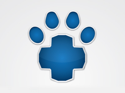 Lifestar Logo Idea animal design dog gradient life logo metal paw star texture veterinary