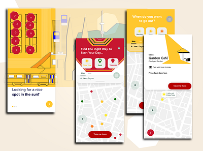 Your Local's Guide to Zagreb adobexd app city city guide design ui ux zagreb