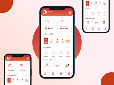 FinTech - Mobile App app design design fintech mobile apps startup ui