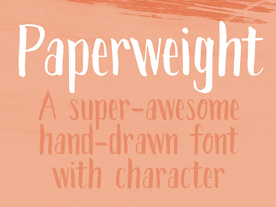 Paperweight Font