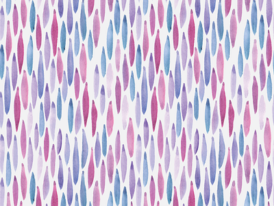 Watercolor Petals Repeat abstract nature pattern pattern design petals repeat surface design surface pattern design watercolor