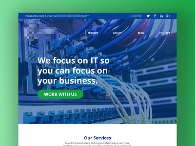 IT Services homepage