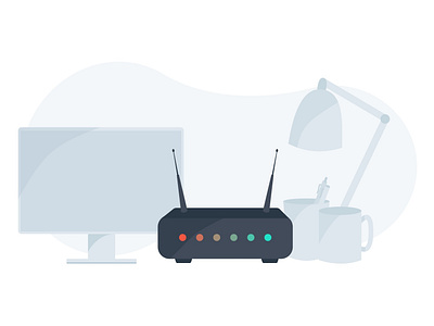 Modem Reset Illustration