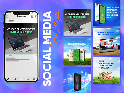 Social Media Post Design ad facebook post instagram post social media pack