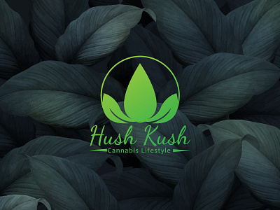 Weed Leaf Logo Design