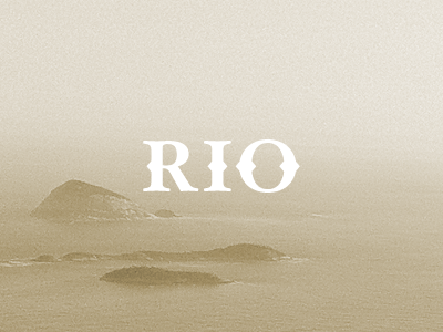 Graphics for a music event graphics lettering rio sepia type urca vintage