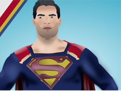 Superman illustration superman vector vector graphics vector illustration vectorart