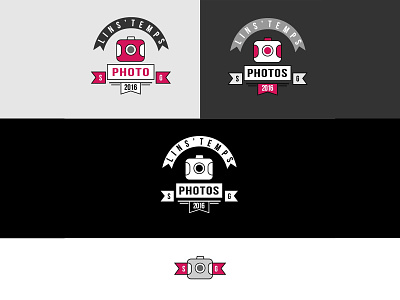 logo Lins'temps Photos branding logo logo design