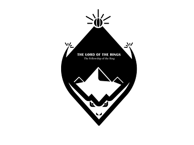 Lord of The Rings Retro Minimalist Design