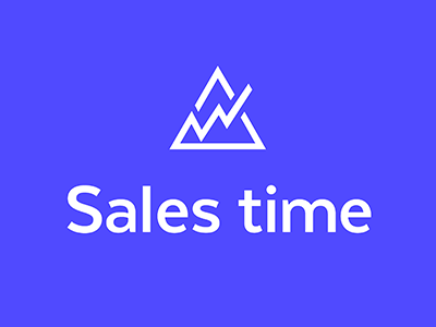 Sales Time chart diagram graph logo marketing marketing agency sale triangle