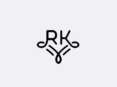 RK brand identity branding calligraphy lettering logo logomachine logotype shoe brand shoes